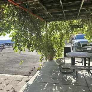 Outside the tasting room