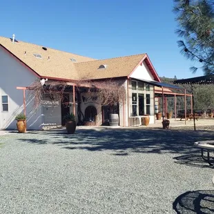 a man standing in front of a building