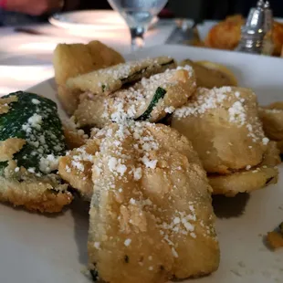 Fried zucchini