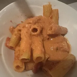 Thin rigatoni with Vodka sauce!