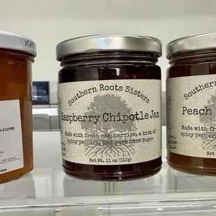 Flavorful jams. All Gluten Free.