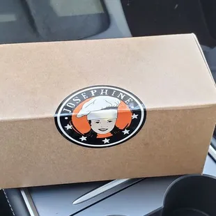 Wake sandwich in a to go box