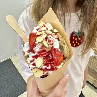 A close up of our berry supreme.