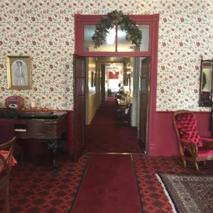 Hallway to the rooms