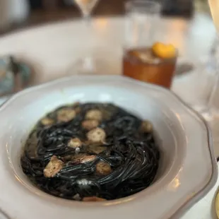 Blank ink pasta was phenomenal