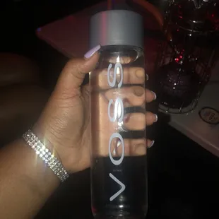 Voss Water is $7