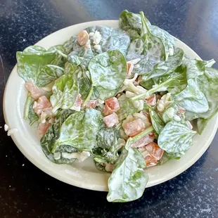 Creamy Spinach Salad