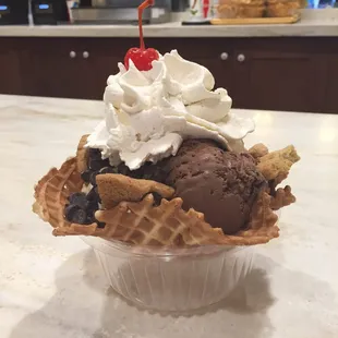 Ghirardelli sundae