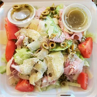 A large order of Josie&apos;s Italian Salad