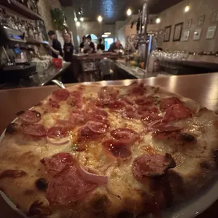 Lemon zest pizza, forgot the name. Excellent.