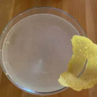 Lemon martini