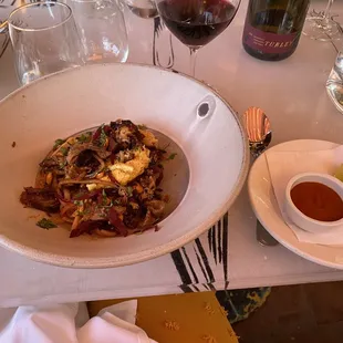 Duck Confit Pad Thai Style