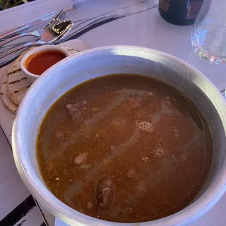 Christmas Style Chile Beef Tenderloin Stew -gf-