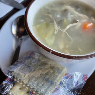 Chicken wild rice soup