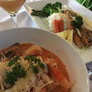 Seafood Linguine Special