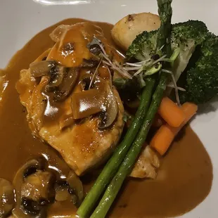 Crab Stuffed Chicken Marsala
