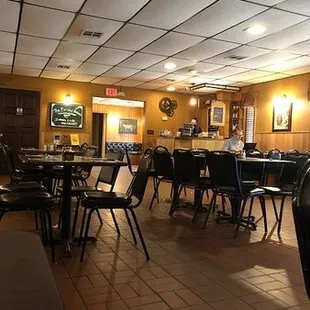 Inside it still looks about the same as it did 35 years ago.