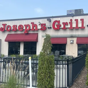 the front of joseph's grill
