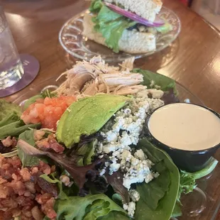 Salad &amp; Sandwich Lunch Combo