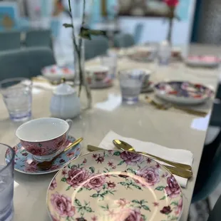 Beautiful setting waiting for the party to arrive.