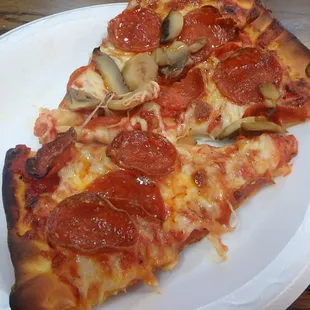 crust was nice and crispy just how I like it