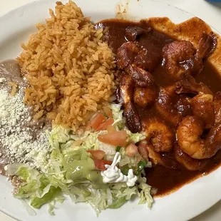 Camarones a la diabla