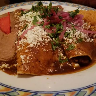 Chicken Mole Burrito