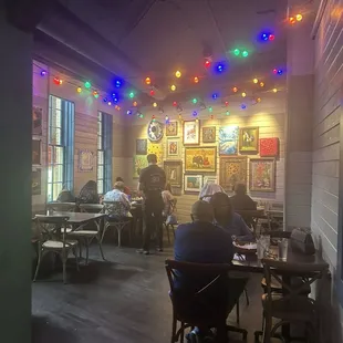 Each area has a unique ambience