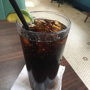 The sodas are always very good and effervescent.