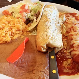 Chicken Chimichanga