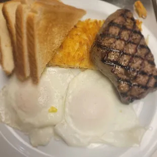 steak, food