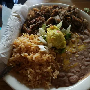 Carnitas Plate