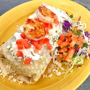Baja Shrimp Burrito