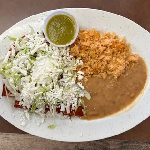 Enchilada Plate