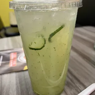 Cucumber lime