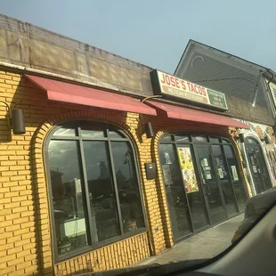 Outside of restaurant