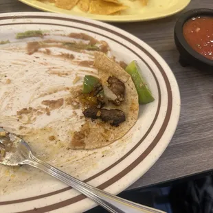 Food gone