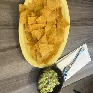 chips and guacamole