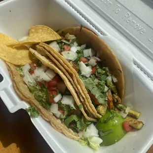 Veggie tacos