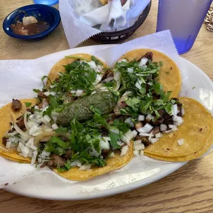 Mini Five tacos