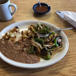 Veggie plate made just for me!