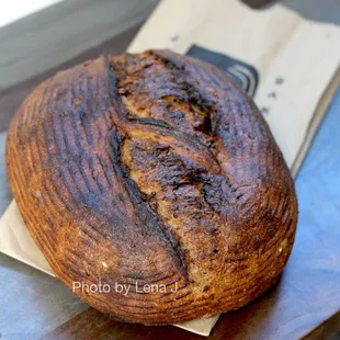 Seed Feast ($9) - super moist, custardy crumb. Really delicious.