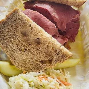 Hand Cut Corned Beef Sandwich