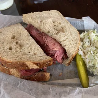 Hand Cut Pastrami Sandwich