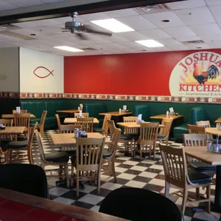 the dining area of joshua&apos;s kitchen