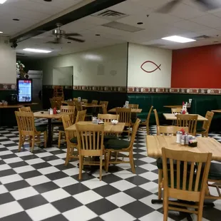 the dining area of joshua&apos;s kitchen