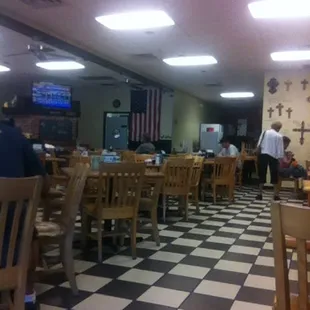 interior, sushi and sashimi