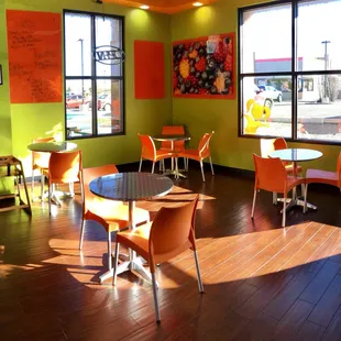 Inviting, comfortable and clean.