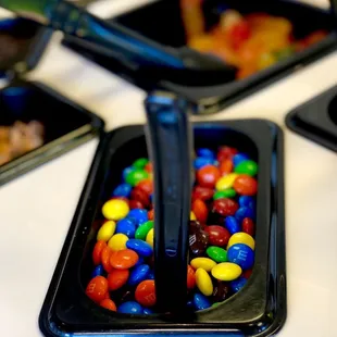 And, of course, all the great candy toppings.