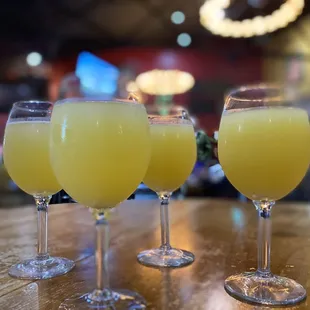 Mimosas for four!